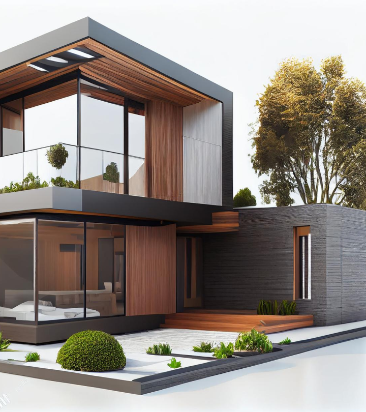 Professional contractor working on roof construction project